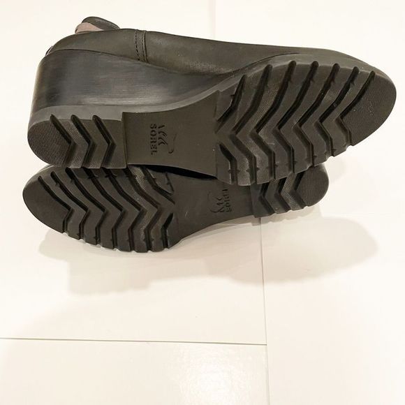 SOREL Joan Of Arctic  Wedge Boot Ankle Bootie Black 10 - Picture 6 of 7